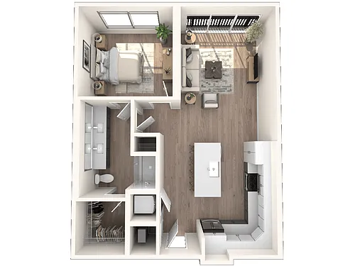 Floor plan 1C1