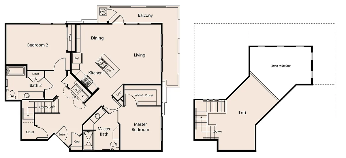Floor plan 2DLE