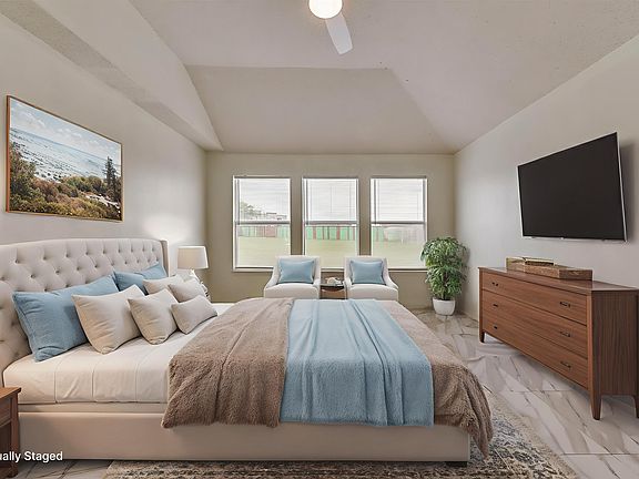 Virtually Staged Primary Room