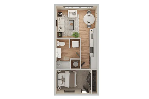 Floor plan S1W