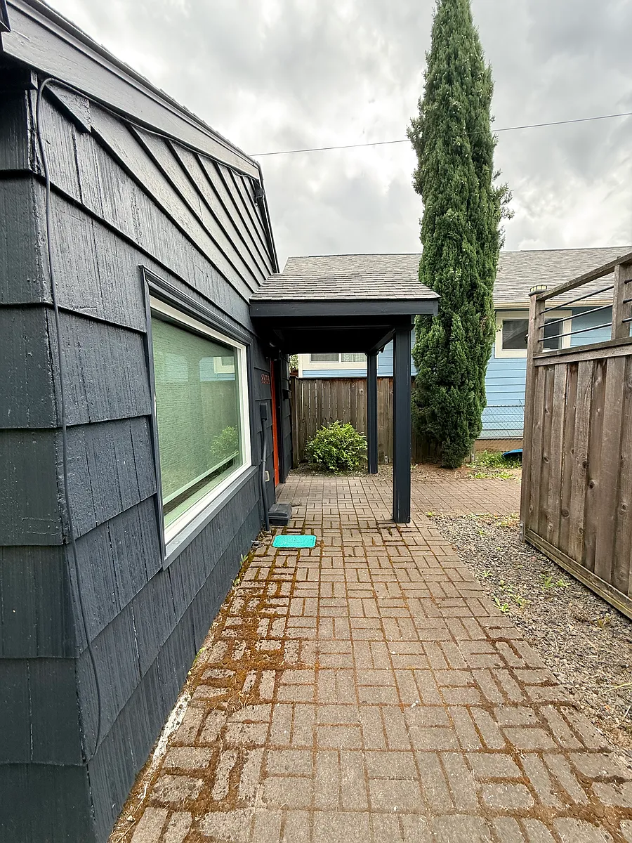 Pavers from entry to garden. - 8935 N Kellogg St #B