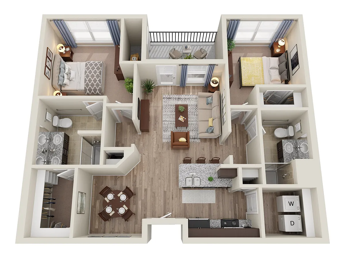 Floor plan B1