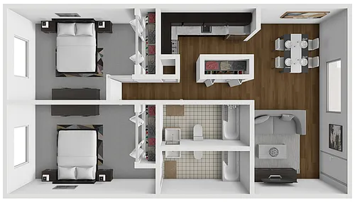 Floor plan 2X175