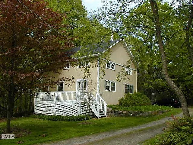 Exterior front porch