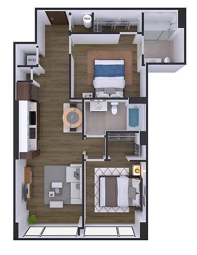 Floor plan 301-B02