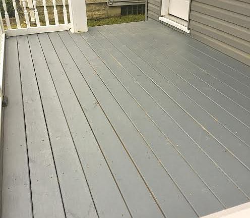 Huge porch