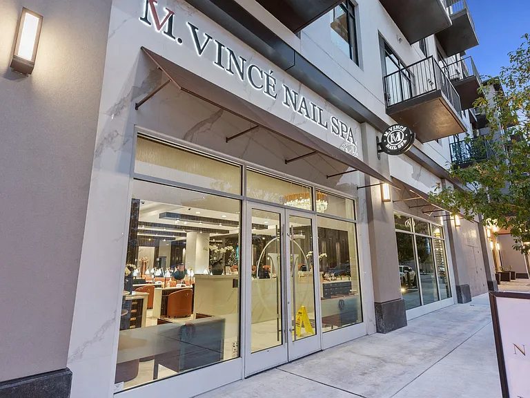 M. Vince Nail Spa - pamper yourself at the nail salon, located onsite at Regent Square Park.