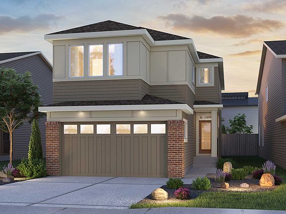 Columbia 2 - 24 Prairie rendering for Creekstone by Brookfield Residential in Calgary