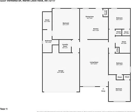 4 bed, 2.0 bath, 1481 sqft, $1,795 — Photo 2