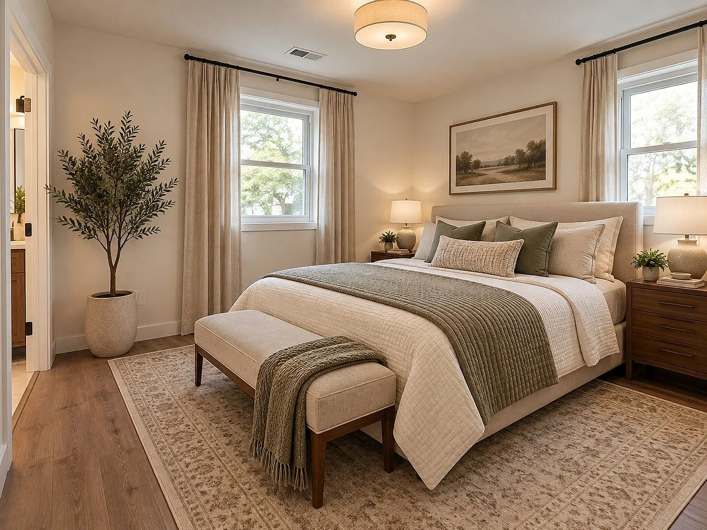 Beautiful renovated 3-bedroom, 2-bath apartment — Photo 4