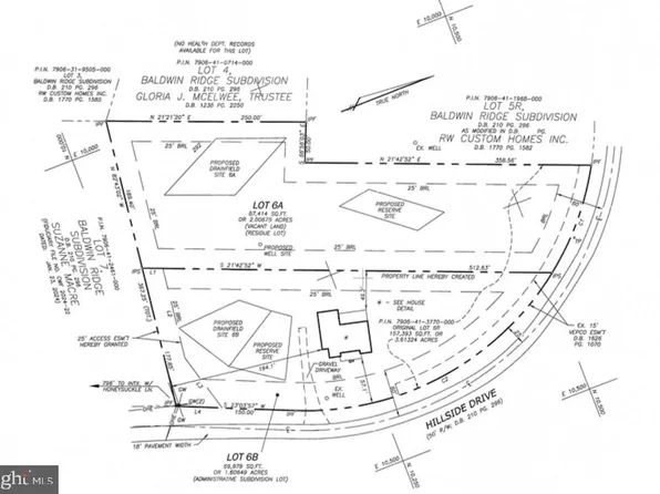 LOT 6A Hillside Dr, Warrenton, VA 20187