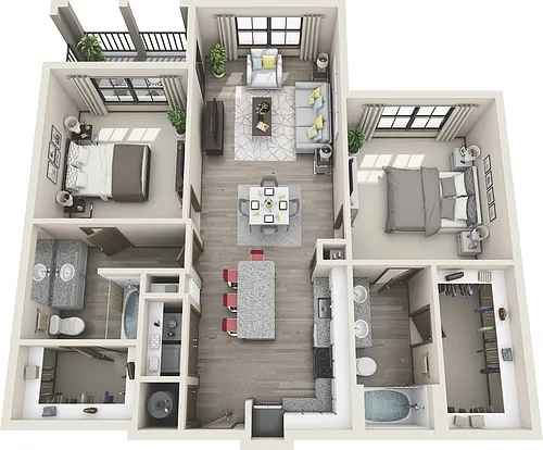 Floor plan B2