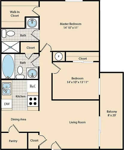 Floor plan The Maple