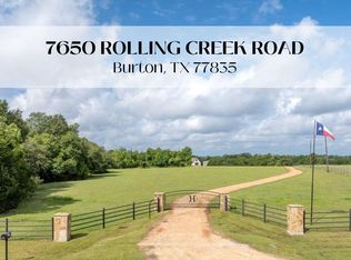 7650 Rolling Creek Rd, Burton, TX 77835