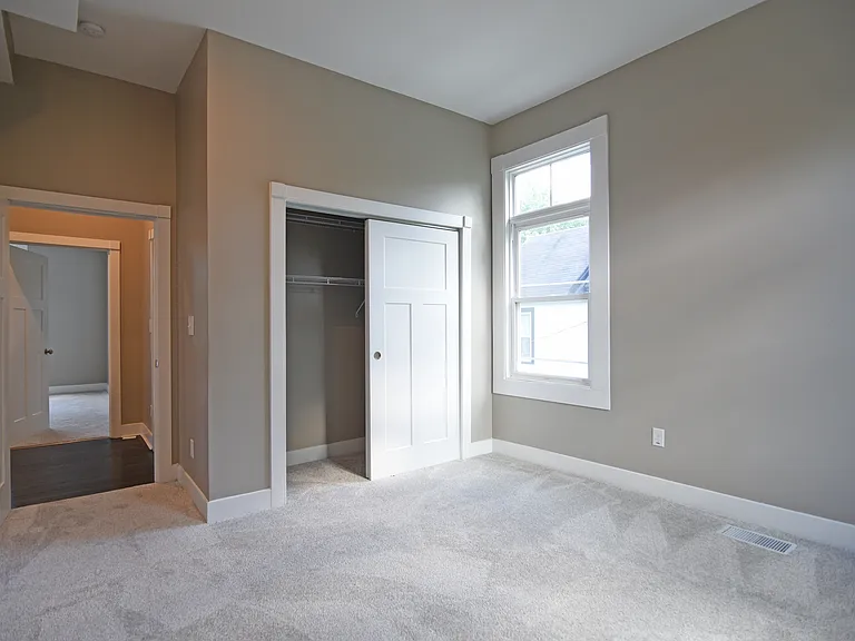 Deep good sized closet