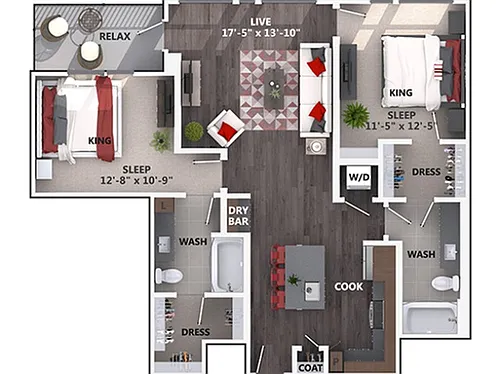 Floor plan C5