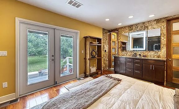 Bedroom 1 view to the backyard