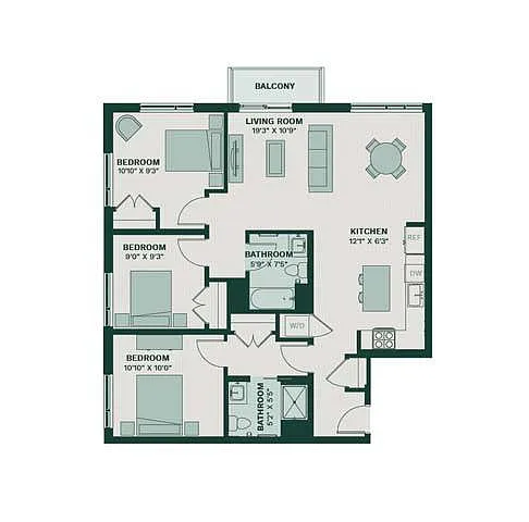 Floor plan C1
