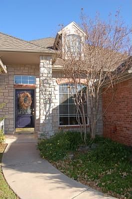 Beautiful stone entry