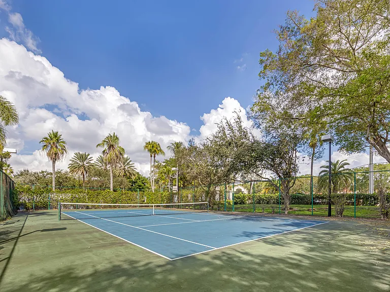 Outdoor Tennis Court