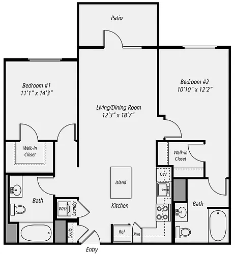 Floor plan B4-B01-244