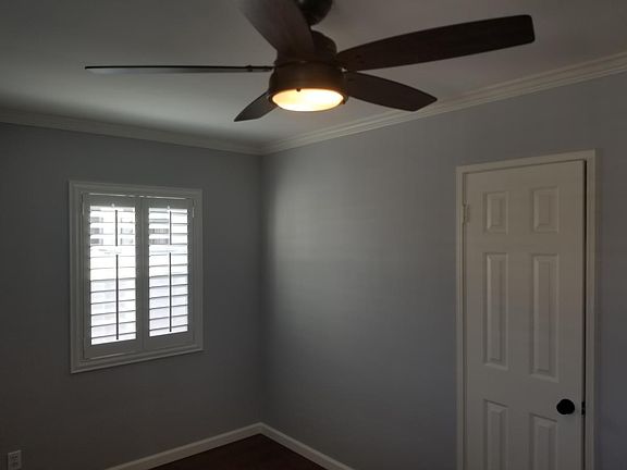 New lighting and fans