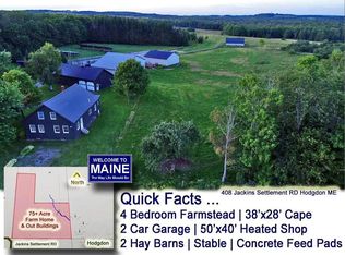408 Jackins Settlement Rd, Hodgdon, ME 04730