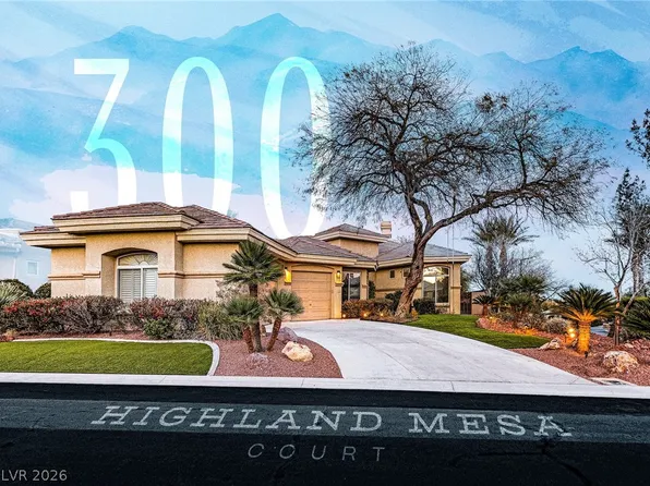 300 Highland Mesa Ct, Las Vegas, NV 89144
