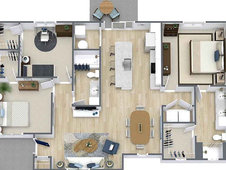 3-Bed Cottage 3-Bed Cottage