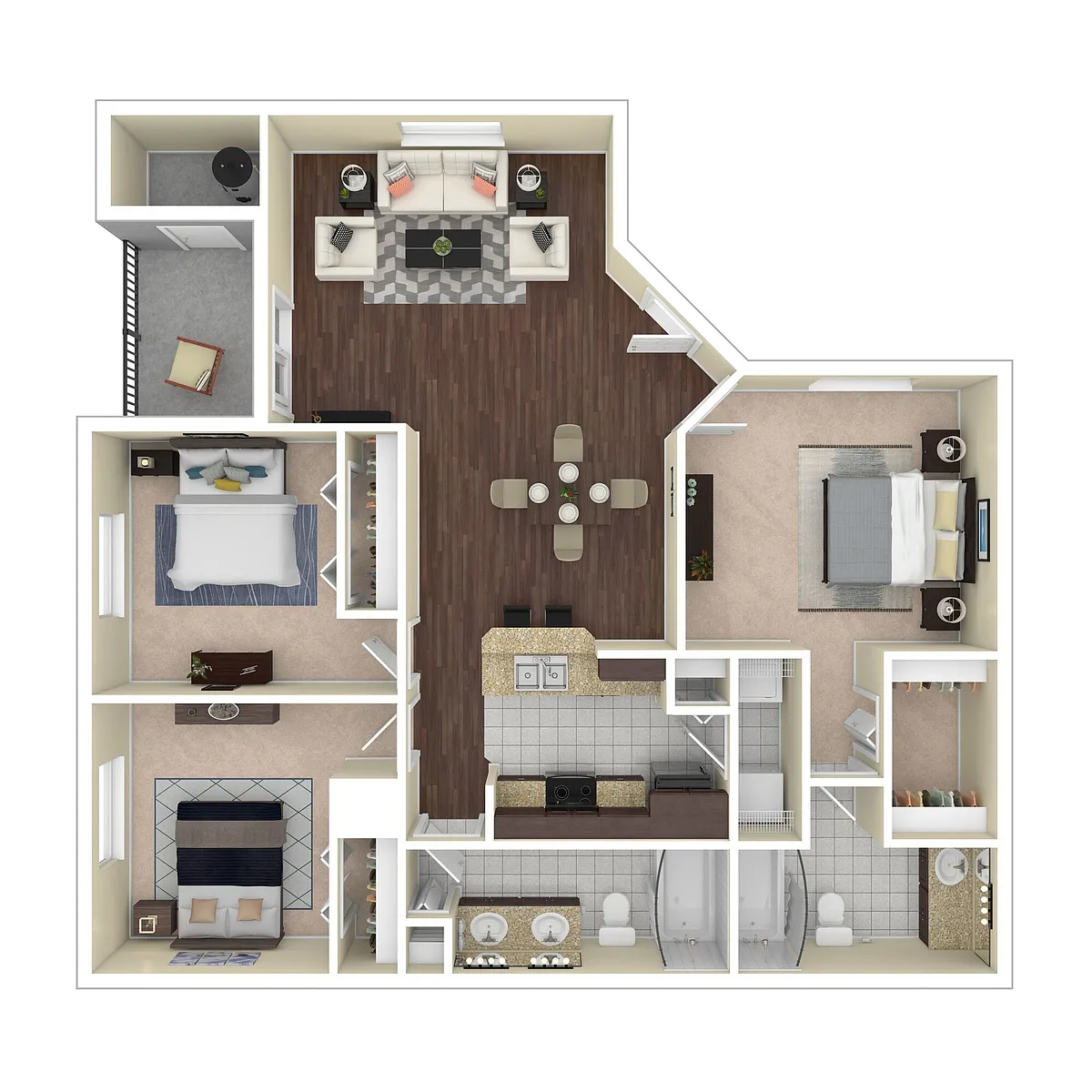 Floor plan Clipper