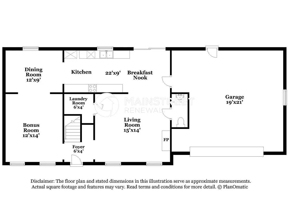 Floor Plan - 5533 Whistlewood Ln