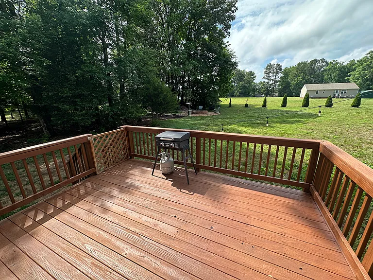 Back deck