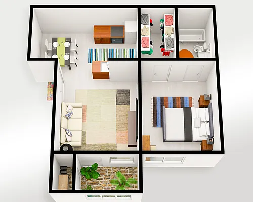 Floor plan A1