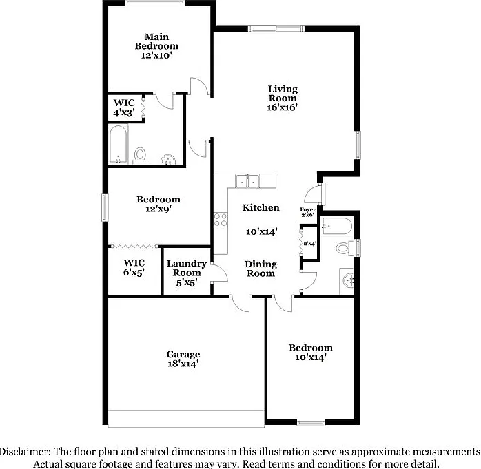 3 bed, 2.0 bath, 1351 sqft, $1,935 — Photo 2