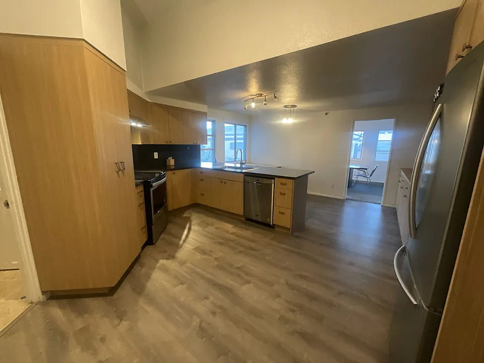 Kitchen from entryway