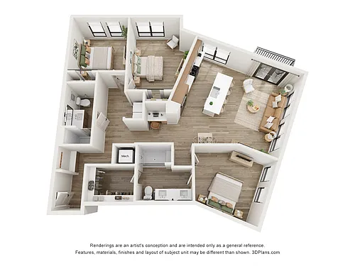 Floor plan C3A