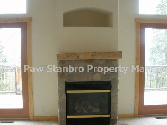 gas fireplace in living rm