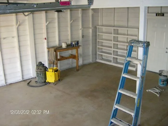 View of Large Garage