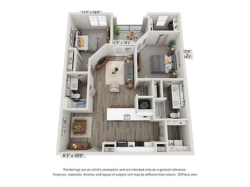 Floor plan Montreat
