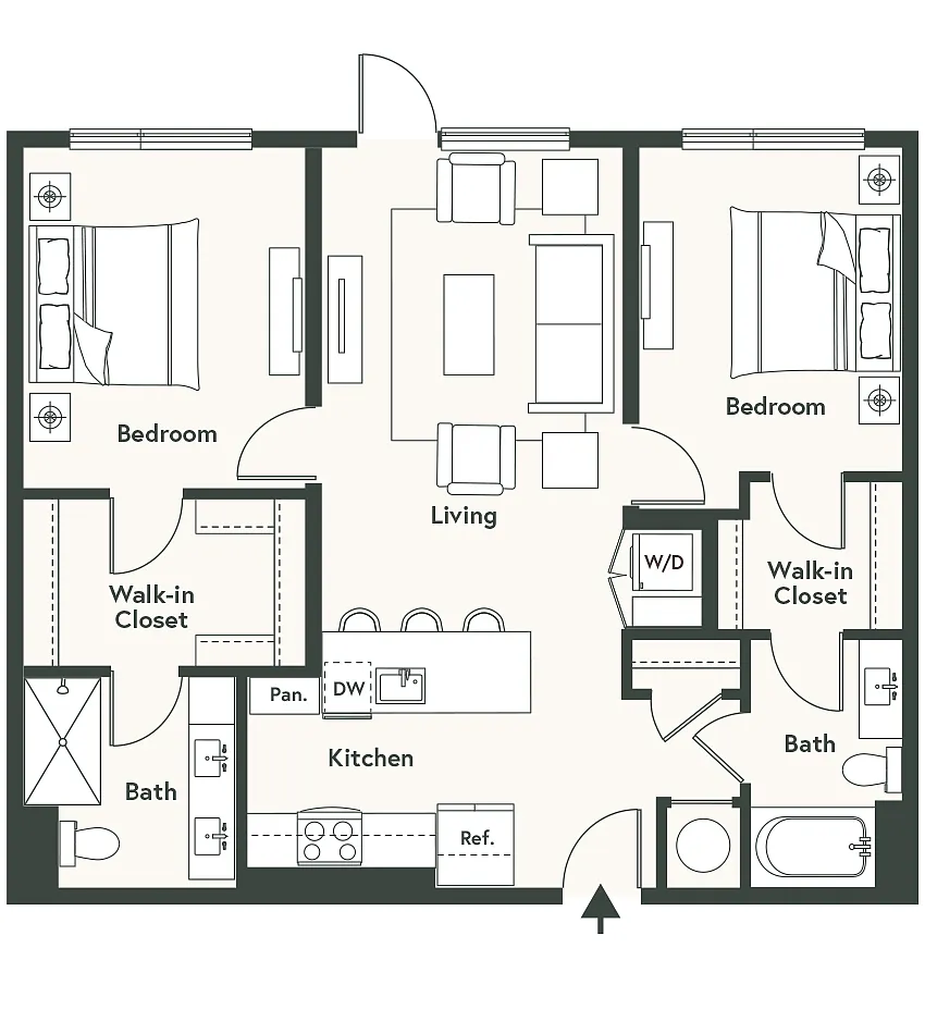 Floor plan B1