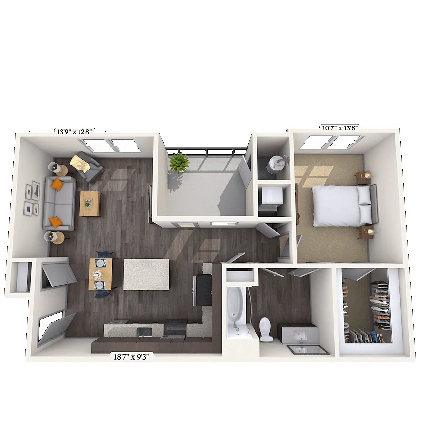 Floor plan Dillion
