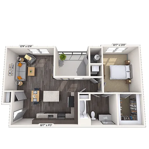 Floor plan Dillion