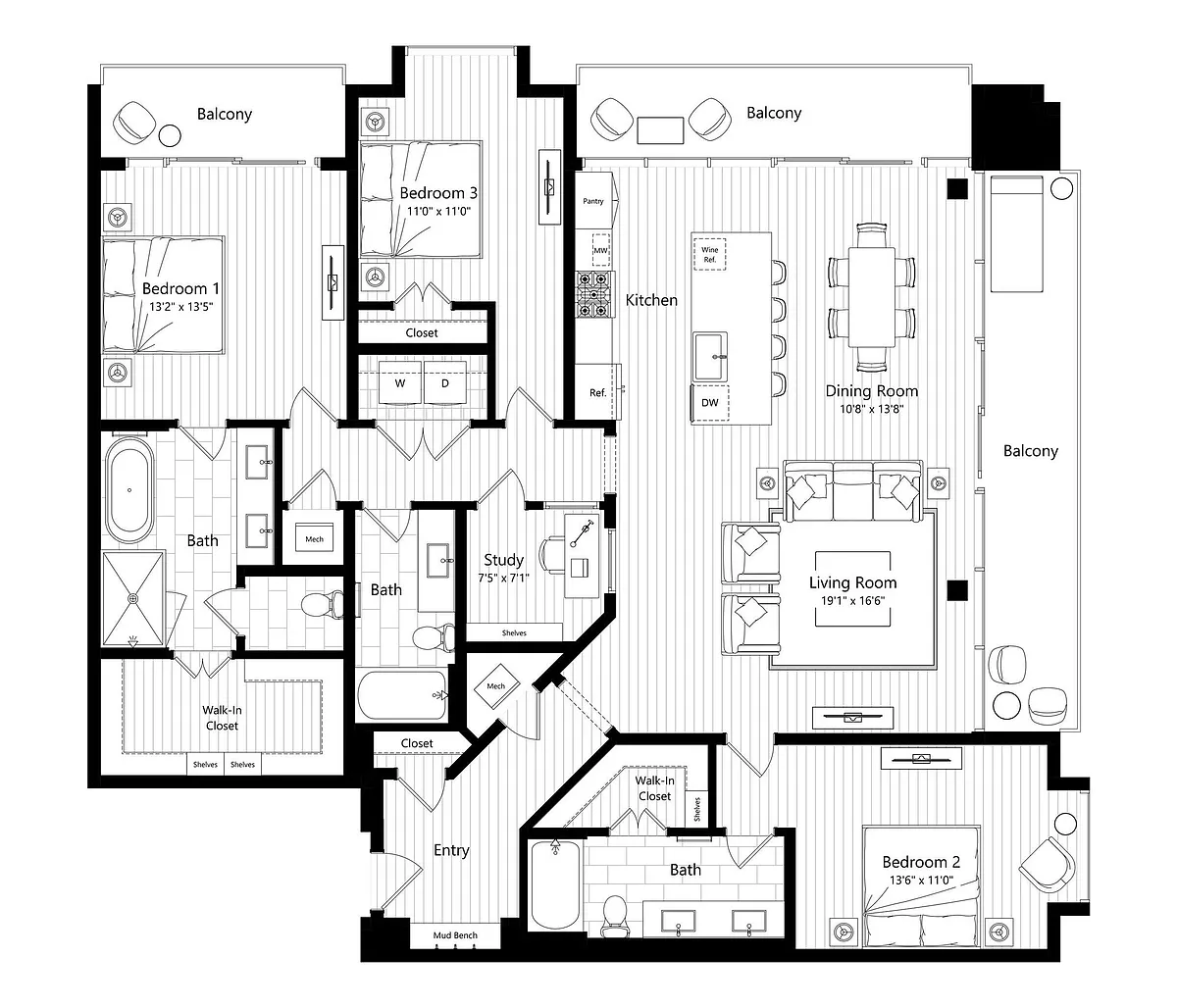 Floor plan C3