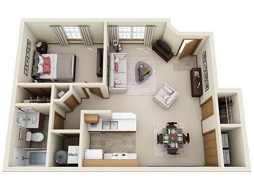 Floor plan Bristol-Classic 1st floor