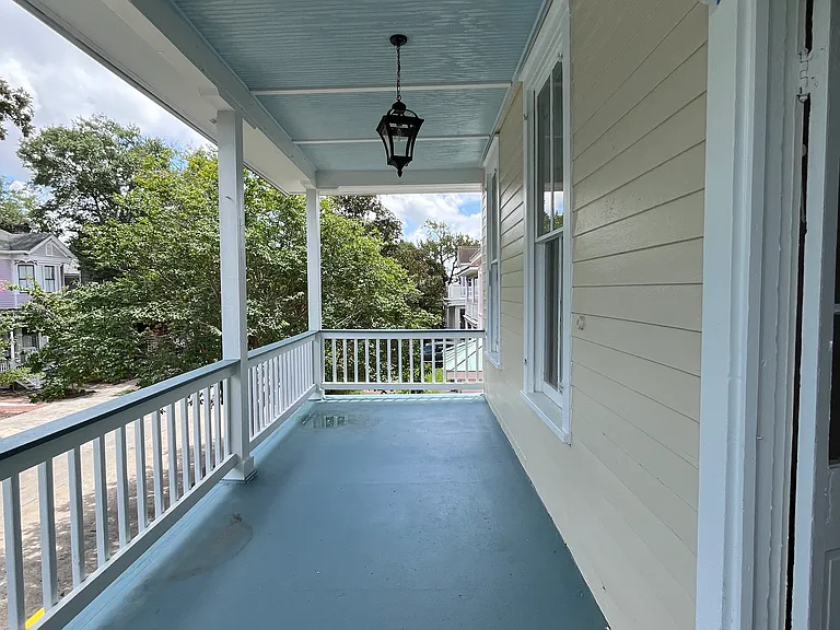 Private top porch off of bedroom.