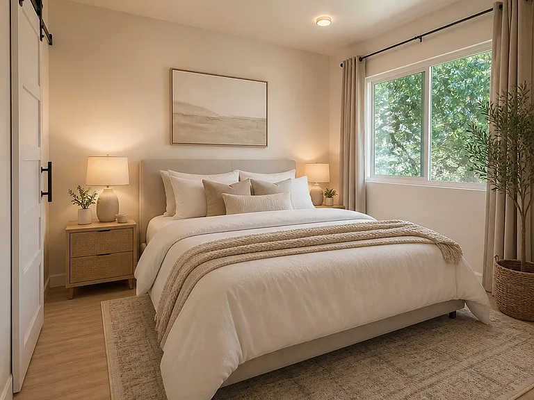AI picture to imagine your bedroom