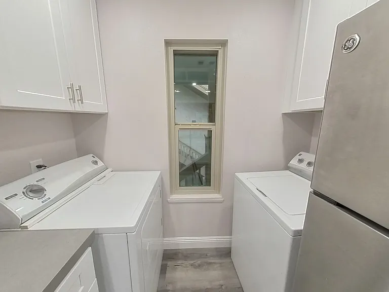 In unit washer and drier