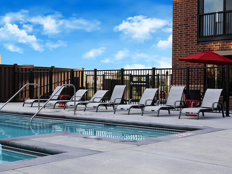 In-pool seating