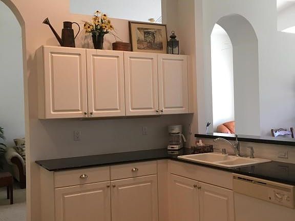 Kitchen Overlooking Dining Room