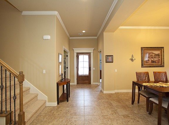 Spacious Entry Hall with Tile Floors